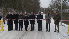 Nadleśnictwo Suwałki dofinansowało budowę drogi gminnej